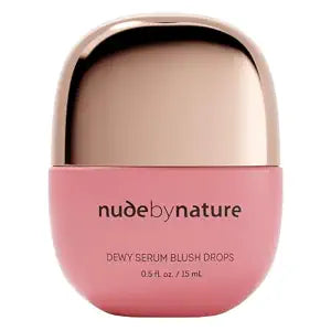 Nude by Nature Dewy Serum Blush Drops, Liquid Blush - 01 Pink Petal