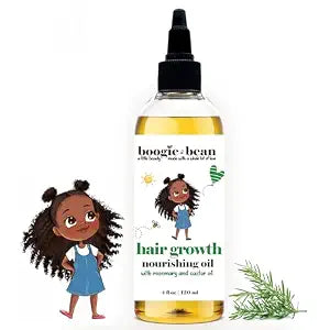 Natural Hair Growth Oil for Kids and Infants - Rosemary Oil for 4c Black Hair, Non-GMO