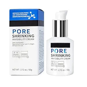 Grospe Pore Invisible Cream,Pore Shrinking Invisibility Cream,Pore Minimizer & Reducer for Face,Oil Control Firming,Conceals Pores,Moisturizing,Lightens Fine Lines