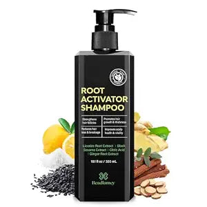 Root Activator Shampoo for Men: Hair Growth Shampoo for Hair Loss and Thinning Hair - 10.1 fl oz / 300 mL