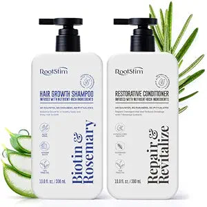 RootStim Hair Growth Shampoo and Conditioner Set for Thinning Hair