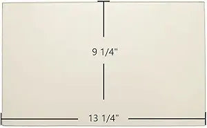 True North TN10, TN20, TN20 Insert, TN40, TN40 Insert Ceramic Glass Panel (TRNO.7025, 80000616) Γ 13 1/4" x 9 1/4"