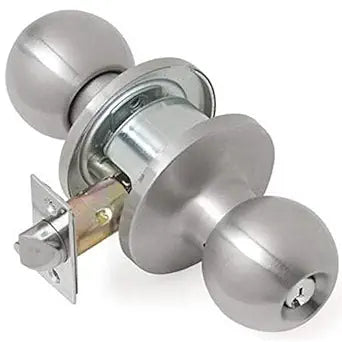 Tell Manufacturing CL101704 Light-Duty Commercial Store Room Knob, Satin Finish