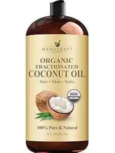 Handcraft Blends Organic Fractionated Coconut Oil - 28 Fl Oz