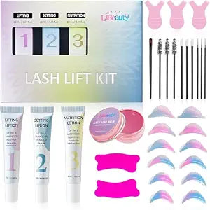 Libeauty Lash Lift Kit 10ml ï¿½ï¿½ï¿½ Eyelash Lift Kit & Brow Lamination Kit with Lash Lift Balm, Tubular Precision Design for Easy At-Home or Sal
