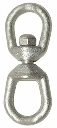Eye & Eye Swivel Hot Dipped Galvanized 5/8"