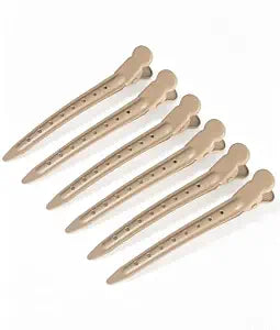 AIMIKE Matte Metal Duckbill Hair Clips for Styling & Precise Sectioning
