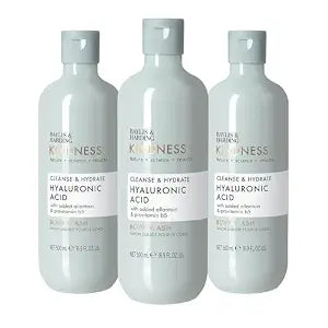 Baylis & Harding Kindness+ Hyaluronic Acid Body Wash 16.9 Fl.oz, 3 pack