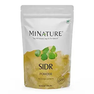 mi nature Sidr Powder, 227g (8oz, 0.5 lb) | Natural Hair Conditioner and Cleanser with Mucilages and Saponins for All Hair Types