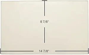 Flame Energy TD 1.1 Ceramic Door Glass Γ OEM Replacement (14 7/8" x 8 7/8") | Part #SE54582-01