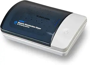 Kapak UV-C Hearing Aid Dryer and Dehumidifier - Removes Sweat & Moisture from Hearing Aids - Portable UV-C Sanitizer Box for Hearing Amplifiers, Earbuds & CI - Automatic Dry Case with USB/AC Power