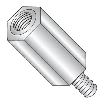 5/16" OD Hex Standoffs (Male-Female) / 6-32 x 5/16" / Stainless Steel/Outer Diameter: 5/16" / Thread Size: 6-32 / Length: 5/16" (Carton: 100 pcs)