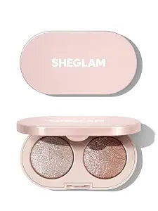 SHEGLAM Prismalight Baked Gelee Eyeshadow Duo-01 Quartz Rising