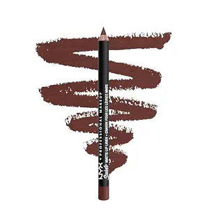 NYX PROFESSIONAL MAKEUP Matte Suede Lip Liner, Velvety-Smooth, Long-Lasting Formula For A Defined Lip Makeup Look - The OG Brew (Brown)