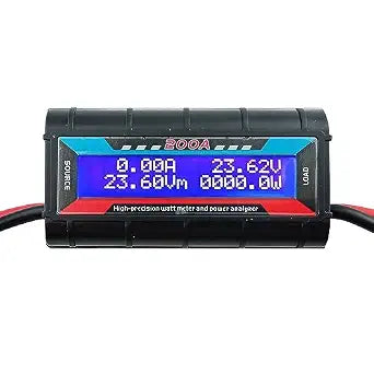 200A High Precision RC Watt Meter Power Analyzer Test Voltage Amp