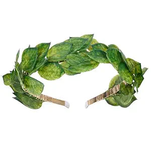Green Laurel Leaf Headbands, Elf Greek Crown Headpiece