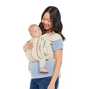 Baby Tula Stretchy Tencel Baby Wrap Carrier  Soft Newborn & Infant Wrap Sling, Ergonomic Hands-Free Baby Carrier, Breathable & Adjustable, Eco-Friendly for 825 lbs - Geode