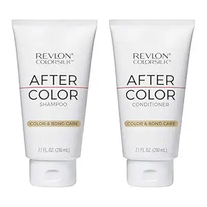 REVLON ColorSilk After Color Shampoo & Conditioner Bundle, 2 pack