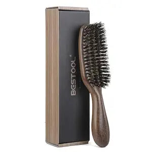BESTOOL Hair Brush,Boar Bristle Hair Brushes for Women Men and Kids Slick Back Hair Brush for Smoothing Styling Detangling Enhance Shine and Texture Also Makes a Great Beard Brush