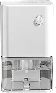 Dehumidifier, 35 OZ Small Dehumidifiers for Bedroom for Home, Quiet with Auto Shut Off, Dehumidifiers for Bedroom (280 sq. ft), Bathroom, Closet, White
