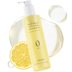 NOONI Snow Aqua 0 LHA Toning Cleansing Oil - Makeup Blackhead Remover