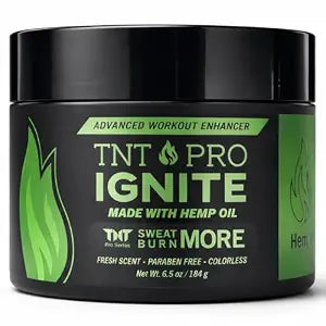 TNT Pro Ignite Sweat Cream – Pre-Workout Hot Gel for Firming & Tightening
