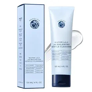Korean pH-Balanced Gentle Facial Cleanser with Water Lily Extract