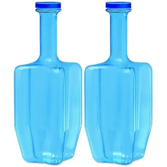 San Jamar Rapi-Kool Cold Paddle  Ice Wand for Cooling Soups and Hot Liquids in Restaurants and Kitchens, Durable Polycarbonate Design with Integrated Cooling Fins, 64 Ounces (Set of 2)