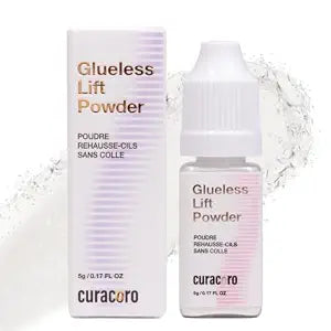 Curacoro Korean Lash Lift Powder, Glueless Formula, Creamy Consistency