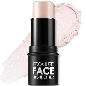 FOCALLURE Highlighter Stick, Non-greasy Long-lasting Glow, Buildable Color