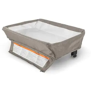 UPPAbaby Changing Station for Remi Playard, Wipeable Surface, Simple Attachment and Storage, Wells (Dark Taupe Melange)