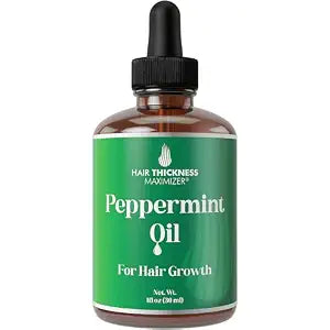 Hair Thickness Maximizer Peppermint Hair Growth Oil 1oz