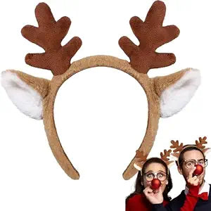 Deer Antlers Headband Reindeer Antlers Headband Deer Ears Reindeer Ears