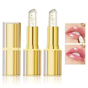 2Pcs Color Changing Lipstick for Mature Lip, PH Lipstick for Older Women
