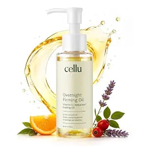 CELLU Overnight Firming Oil Hydrating Body Oil with Vitamin C