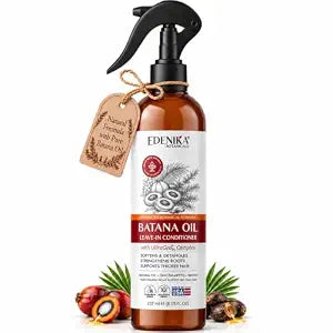 Batana Oil Spray Leave-In Conditioner & Detangler for Hair Growth