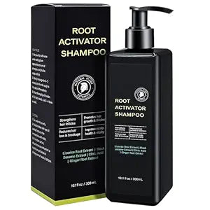 Root Activator Shampoo For Men - Hair Growth Shampoo for Hair Loss and Thinning Hair - 300 mL/10.1 fl oz
