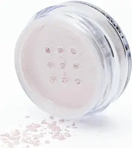 Pure Ziva Pixie Dust Light Pale Pink Metallic White Single Loose Powder Eyeshadow; Talc & Paraben Free, No Animal Testing & Cruelty Free