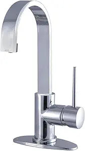 Fauceture LS8211NYL New York Single-Handle Bathroom Faucet Drain, Polished Chrome