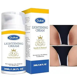 Skin Lightening Cream Gel For Body Intimate Area With Niacinamide, Arbutin, Vitamin C For Private Parts, Underarm, Knees, Elbows, Inner Thigh, Bikini Areas, armpit Skin Whitening Bleaching Cream 30ML