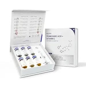 Tranexamic Acid Serum, Gold Vitamin C, Dark Spots, Pigmentation serum, Improves the Appearance, Anti-Aging Serum, Suitable for All Skin Types, Skincare, Repairs and Comforts, Reduces Wrinkles (1PC)