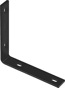 National Hardware N351-467 8.25 X 1.5 X 1/4 Black Corner Brace