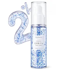 GHK-Cu Peptide Serum for Face with Liposomal 2% Copper Peptides, Ceramide