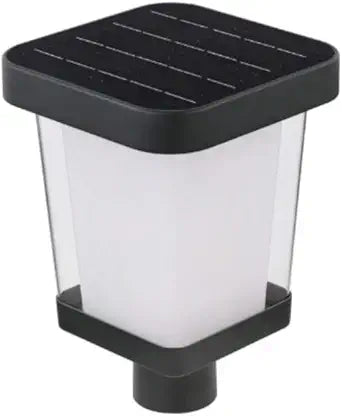 Gama Sonic Halo Outdoor Solar Post Light  300 Lumen Dual-Color LED Fixture for 3-Inch Poles, (315i90012)