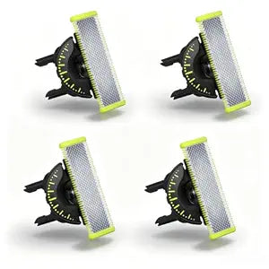 4-Pack 360 Replacement Blades for OneBlade, Green