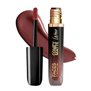 FACESCANADA Comfy Matte Wow Liquid Lipstick - Cocoa Crush 07, Long Lasting