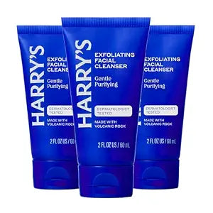 Harry's Exfoliating Face Wash for Men - 2 fl oz (3 Pack)