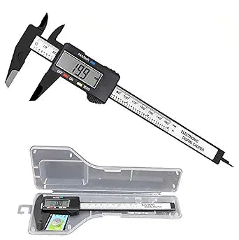 Digital Caliper,0-6 inch/150 mm,inch and Millimeter Conversion,LCD Screen