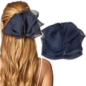 Kitsch Hair Bows for Women - Blue Orchid, 1pc