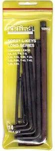 EKLIND 10914 TORX star L-Key - 14pc set T6-T55 Long series